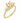 The Three Stone Pear Ring