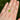 Elongated Trillion Peridot